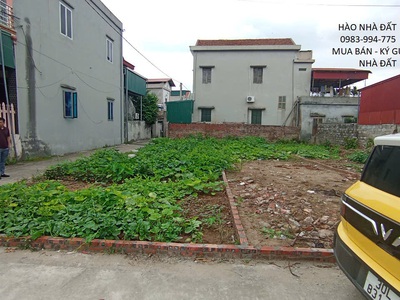 Bán đất quảng phú, lương tài, bắc ninh. 102m2   mt 4.5m   1,45 tỷ. lô góc, ô tô thông 0