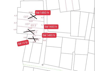  em thừa 1 lô số 2   giá cực mềm chỉ 1,65 tỷ  0