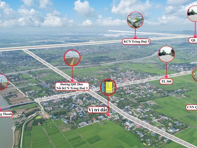 Bán đất An Lão 565tr/ lô bao sổ đường ô tô 4-5m view kênh sát Công nghiệp. 1