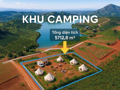 Đất nghỉ dưỡng view hồ giá chỉ 3tr/m2 sổ hồng sẵn 0