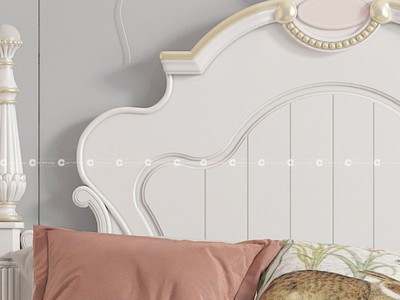 Giường Ngủ Trẻ Em Phong Cách Cổ Điển, Sang Trọng 1