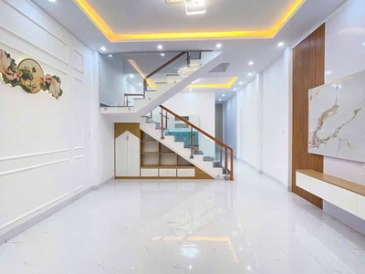Bán gấp nhà 1 trệt 1 lầu - 3pn 2wc - quốc lộ 50, phong phú, bình chánh  sổ hồng riêng, 85m 4