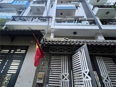 Hẻm 10m khu cao tầng lê văn thọ. nhà 4x14m, 5 tầng, giá chỉ 7.55 tỷ 1