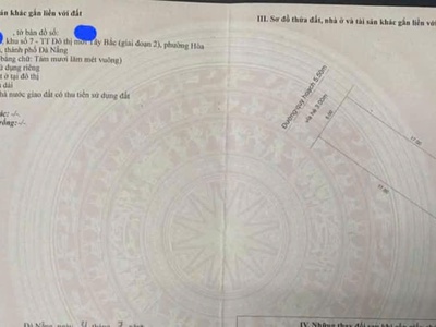 Bán đất đường hòa phú 10  gò nảy 5 cũ  - hòa minh - liên chiểu - đà nẵng. 2
