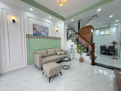 Nhà mới 3 tầng hẻm 314 âu dương lân p3q8 . giá: 5.8 tỷ tl 1