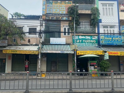 Bán nhà - măt tiền bà hom - chợ phú lâm - quân 6 - 4 x 19m - 13 tỉ 0