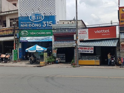Bán nhà mặt tiền tỉnh lộ 10   vị trí vàng ngay ngã tư bà hom   kinh doanh đỉnh cao   có kiot cho 1