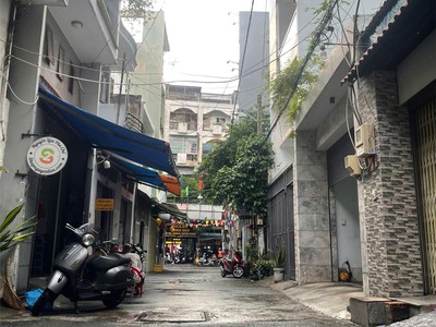 5x11, bán nhà 4 tầng st, hẻm 6m, đồng đen - khu bàu cát, p11, tân bình, nhỉnh 9 tỷ 2