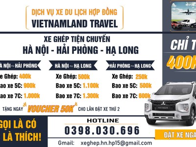 Xe Ghép Sân Bay Nội Bài - Hải Phòng: Dịch Vụ An Toàn, Tiện Lợi và Giá Rẻ 2