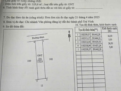 Hót   hót   hót   đất đẹp - giá yêu thương  - diện tích: 132,4m2- giá bán: 690 triệu 4