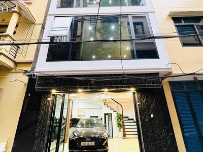 Gara ô tô kinh doanh - toà building hoàng văn thái   6 tầng   12.9 tỷ - mặt tiền 5.3m 0