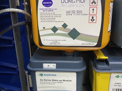 Dung môi máy in Domino MC 124 BK 1