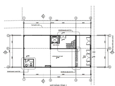 Cho thuê mặt phố đền lừ, 3 tầng x 100m2, thông sàn 2