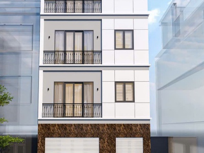 Cho thuê mặt phố đền lừ, 3 tầng x 100m2, thông sàn 1