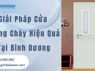 Giải Pháp Cửa Chống Cháy Hiệu Quả Tại Bình Dương 3