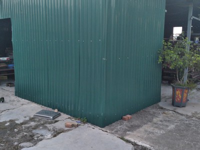 Nhà xưởng sắt hình, tôn lạnh 444m, mặt tiền 14m, 1.75 tỷ hiệp hòa, bắc giang. 4