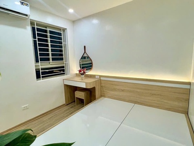 Bán căn hộ hh linh đàm, q. hoàng mai, 46m2 x 2 ngủ, tầng thấp, full nội thất mới, hỗ trợ vay bank 3