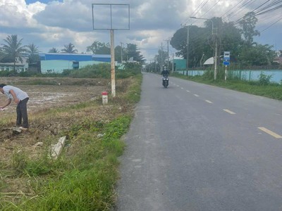 Siêu phẩm đất lớn 3.830m , mặt tiền đường lớn   gần kcn ô môn   chỉ 16 tỷ 1
