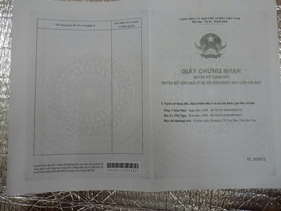 Chính chủ bán nhanh căn nhà vị trí đẹp ở 19 hàm nghi - phường 2 - tp tuy hoà - phú yên 2
