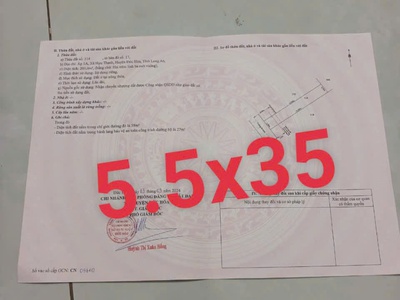 Đất ngộp hựu thạnh thổ cư 5,5x35 đường 5m 680tr tl 2