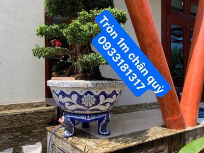 Cơ sở chậu hoa Thế Sơn - chậu hoa dán sành sứ - chậu khảm sành - cẩn miễng 14