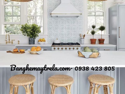 Ghế đôn quầy bar mây tự nhiên 3