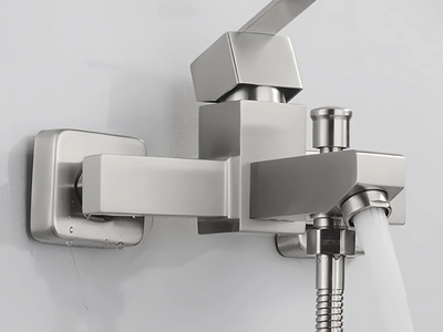 Củ Sen Tắm Nóng Lạnh Inox 304 Vuông MTCS-8015 0