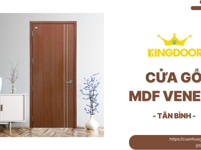 Cửa Gỗ MDF Veneer Tại Tân Bình   Mẫu Đẹp, Nội Thất Hiện Đại 0