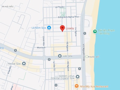 Mặt tiền loseby đường 10.5m khu du lịch, đi bộ thẳng ra bãi tắm phạm văn đồng, 115m2, giá đầu tư 1