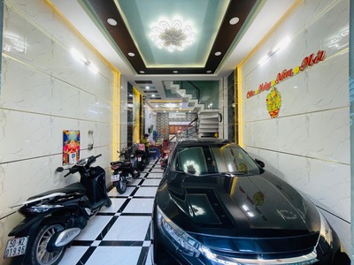 Bán nhà tên lửa bình tân - xe hơi ngủ trong nhà - 54m - 5 tầng btct - nhỉnh 6 tỷ 0