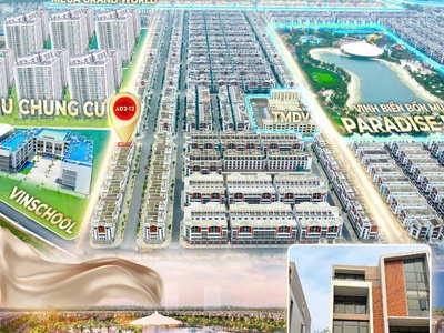 Shophouse ad2-12 với thiết kế độc đáo, 2 mặt tiền thoáng đãng vinhomes ocean park 2 0