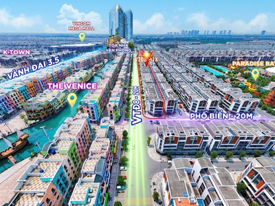 Sở hữu ngay siêu phẩm biệt thự biển vtđ2-132 tại ocean city 1