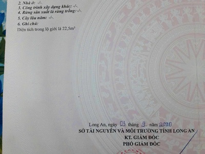 Bán đất chính chủ - sổ hồng riêng - giá chỉ 1 tỷ 8 0
