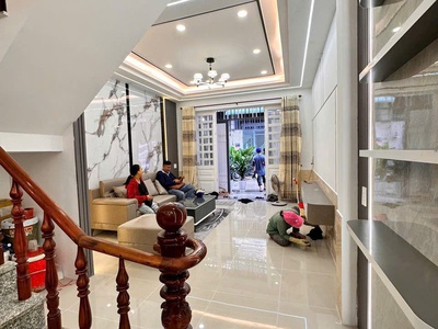 Nhà 2 tầng mới thạnh xuân 22 gần chợ thạnh xuân- 52m2 4x13 -hxh- chỉ 4,35tỷ ⛔diện tích ngang 3 2