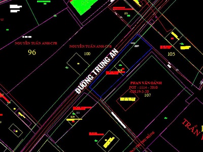 Bán đất mặt tiền đường trung an ngang 77m 1