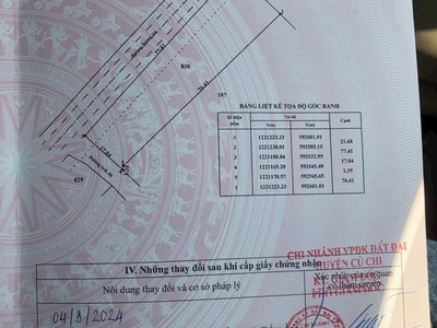 Bán đất mặt tiền đường trung an ngang 77m 3