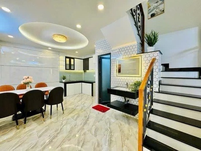 Nhà bán quang trung p10 hiếm mặt tiền 4.2m x12 ngay vincom nhà đẹp giá 5tỷ6 tl 1