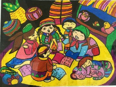 Dạy bé tập vẽ 0