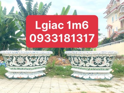 Cơ sở chậu hoa Thế Sơn - chậu hoa dán sành sứ - chậu khảm sành - cẩn miễng 16