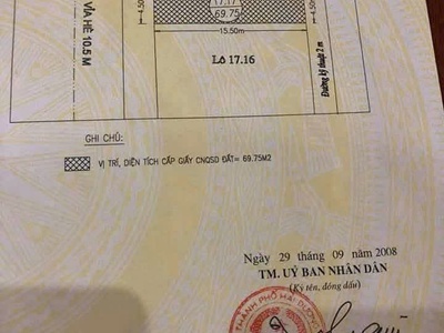 Bán đất đẹp dự án vạn lộc tứ minh, hải dương nhìn vườn hoa 1