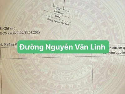 Bán đất mặt phố nguyễn văn linh   trung tâm tp hải dương, giá chỉ 120tr/m , kinh doanh đỉnh 1