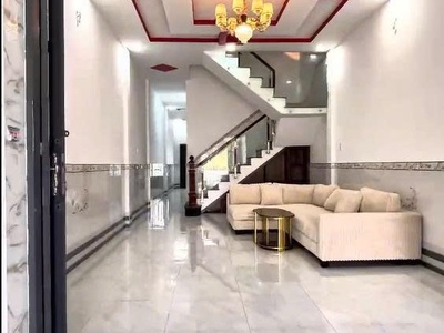 Duy nhất 1 căn nhà phố trệt lầu tại kv bình chánh giá 1,3 tỷ dọn vào ở liền 2