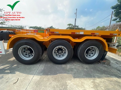 Sơ mi rơ mooc xương  XINGHONGDONG PATEC 3 trục 12 gù 40feet 1