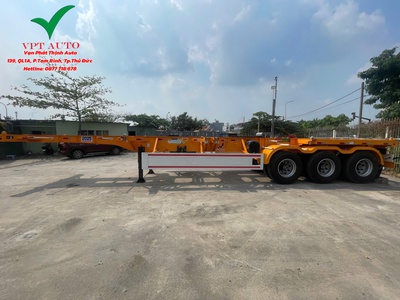 Sơ mi rơ mooc xương  XINGHONGDONG PATEC 3 trục 12 gù 40feet 3