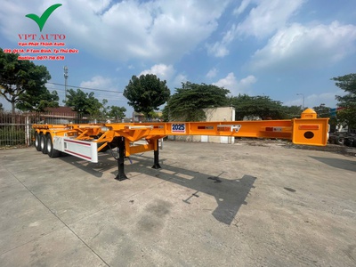 Sơ mi rơ mooc xương  XINGHONGDONG PATEC 3 trục 12 gù 40feet 5