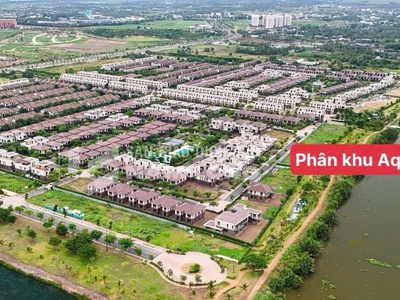 Bán căn biệt thự đảo vip 69 căn, dt 633m2 giá bán 42.7  tỷ view sông, bể bơi riêng water point long 3