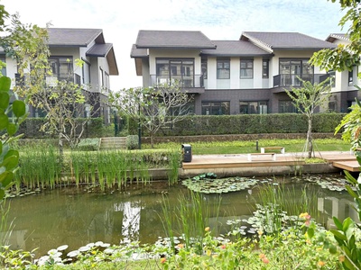 Bán căn biệt thự đảo vip 69 căn, dt 633m2 giá bán 42.7  tỷ view sông, bể bơi riêng water point long 0