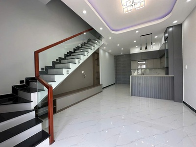 Bán nhà mỹ tho 4.5x10m 1 lầu đúc 2pn đường oto 7 chỗ kp 8 phường 5 giá 2.05 tỷ 1
