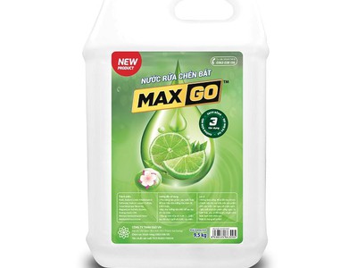 Nước rửa chén Maxgo Chanh 9,5kg 0
