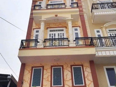 Nhà sang trọng 1 trệt 1 lửng 1 lầu ngang 4,5m đường 7m thông TCH10 1